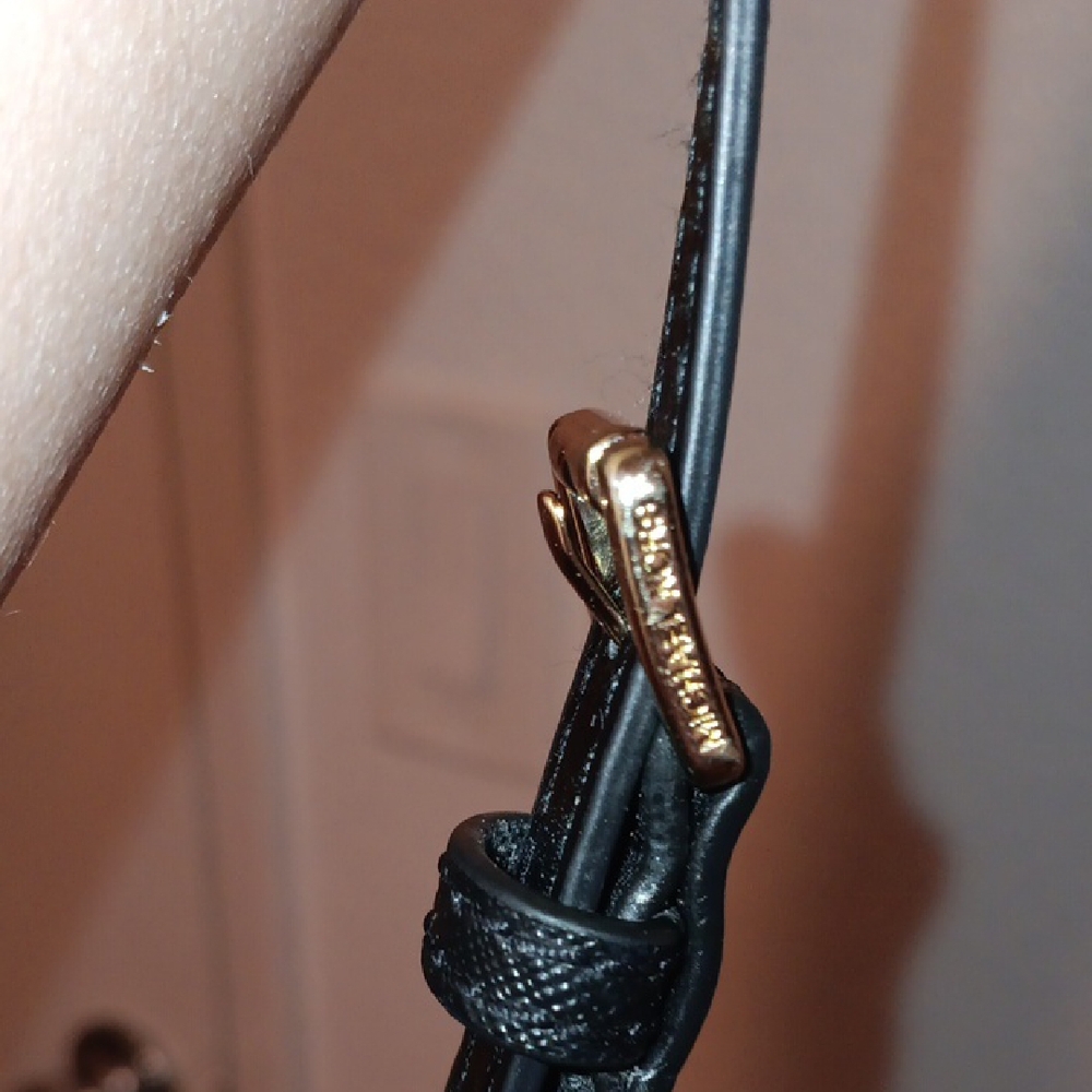 Michael Kors Preloved Black and Gold Crossbody Bag With New Replacement Strap. - Picture 8 of 14